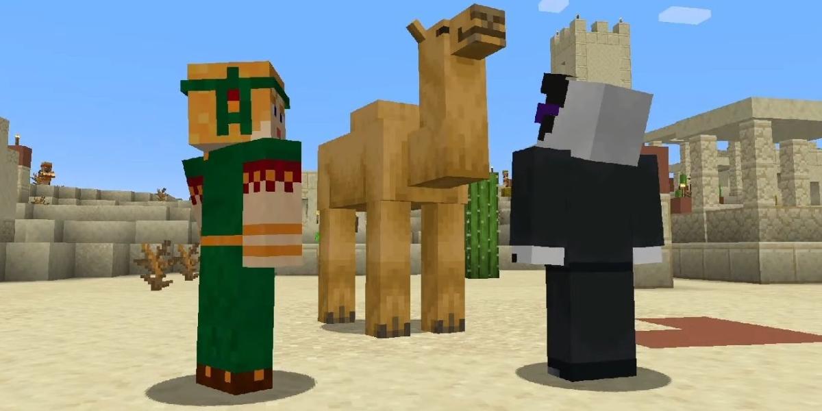 Minecraft revela novo bloco e mob de camelos
