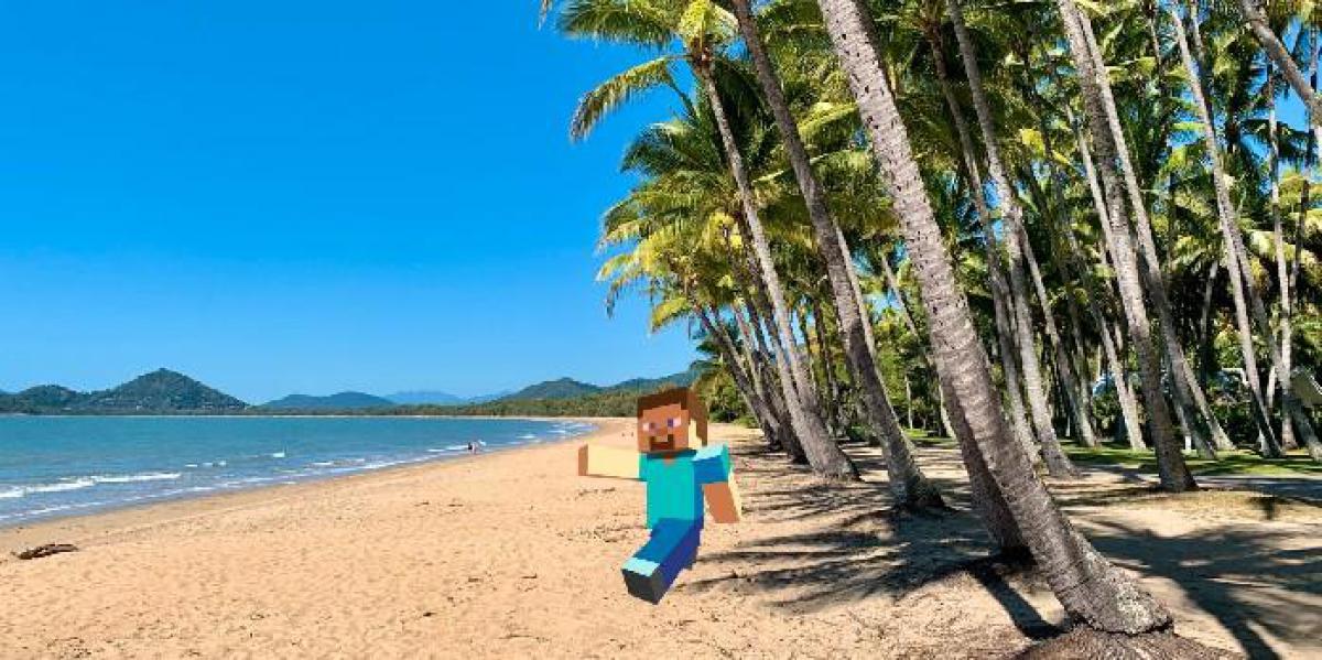 Minecraft se beneficiaria de uma revisão do bioma da praia