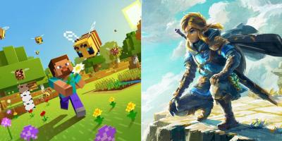 Minecraft terá ilhas voadoras de Zelda!