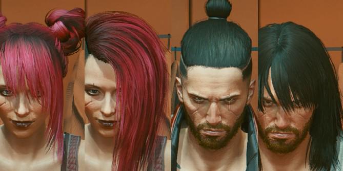 Mod de Cyberpunk 2077 adiciona cortes de cabelo no jogo