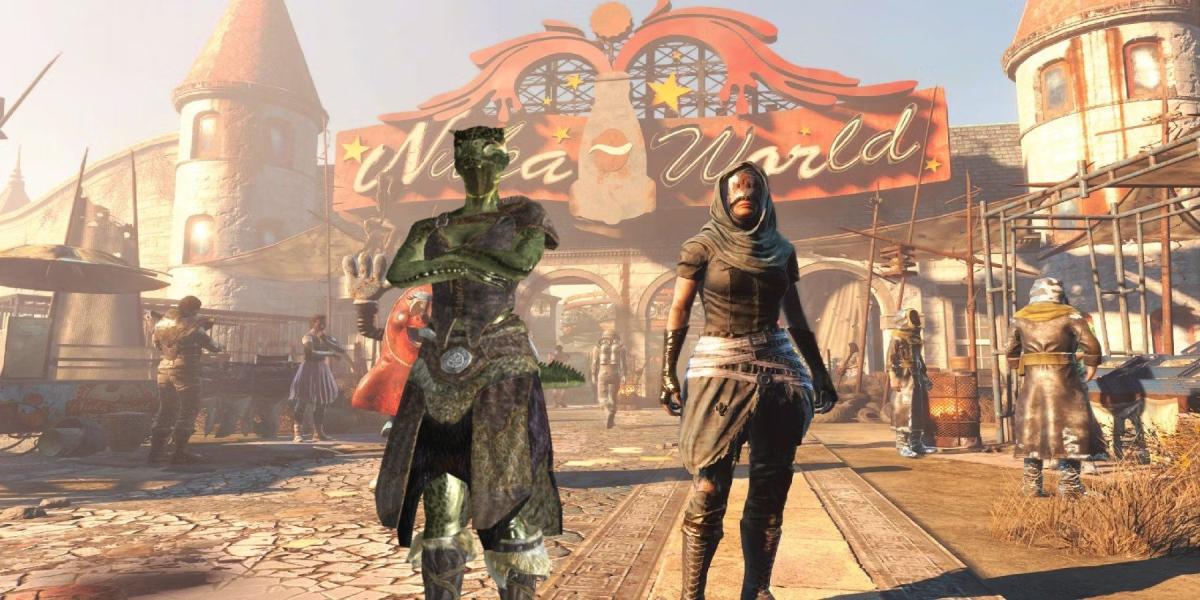 Mod de Fallout 4 traz Argonianos de Skyrim para Wasteland’ (77 letras