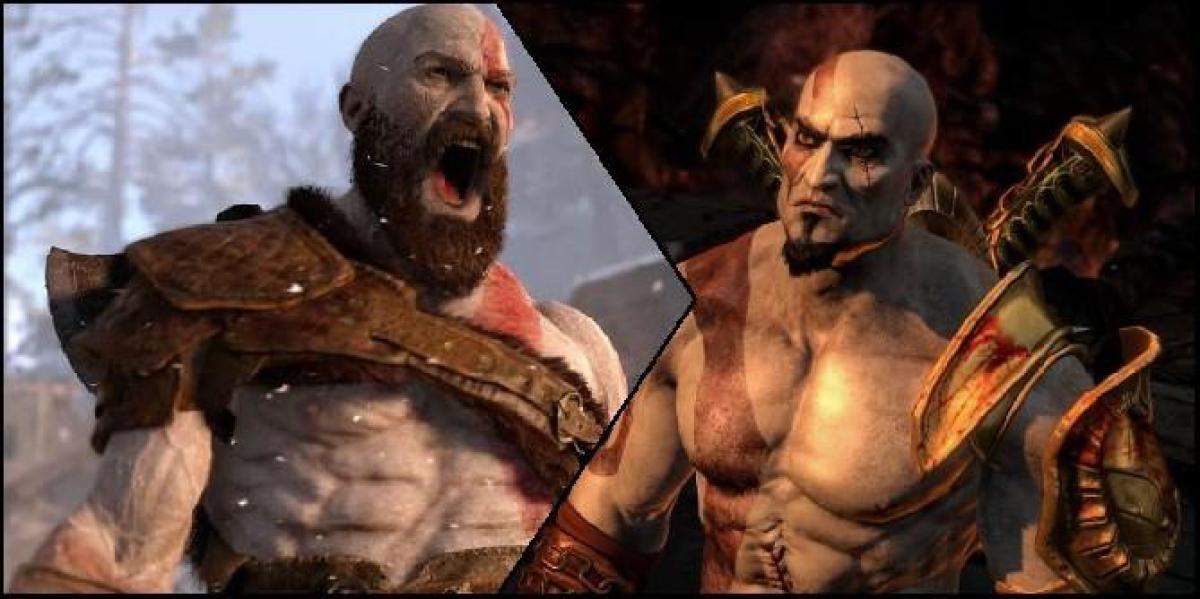 Mod de God of War traz de volta o jovem Kratos