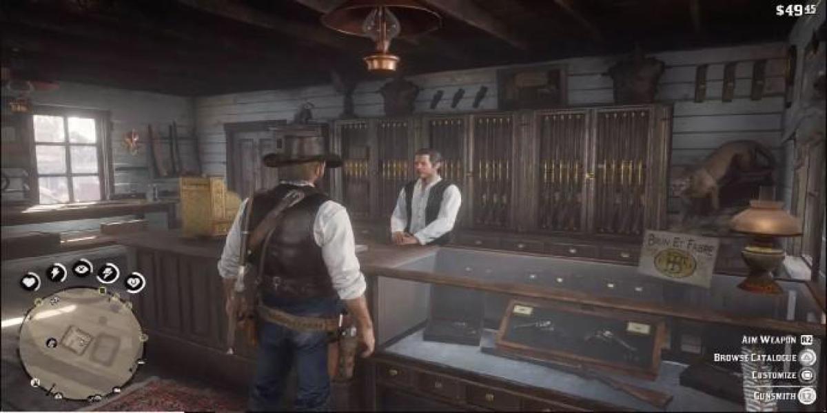 Mod de Red Dead Redemption 2 permite que jogadores sejam armeiros