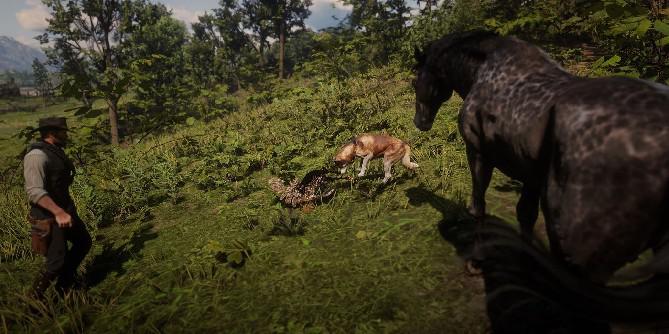 Mod de Red Dead Redemption 2 permite que jogadores tenham um cachorro