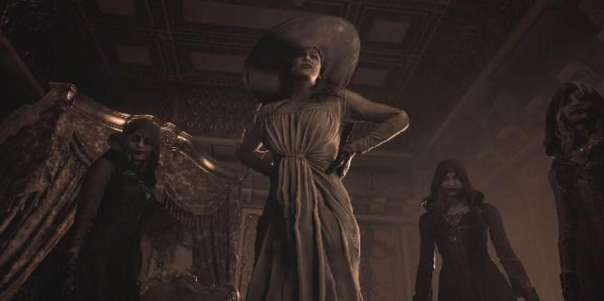 Mod de Resident Evil Village faz o chapéu de Lady Dimitrescu crescer progressivamente