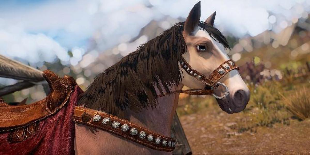 Mod de Skyrim adiciona os cavalos de The Witcher 3