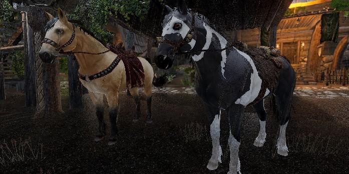 Mod de Skyrim adiciona os cavalos de The Witcher 3