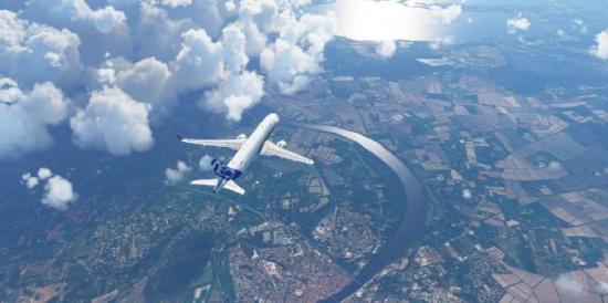 Mod do Microsoft Flight Simulator adiciona navio do Canal de Suez preso