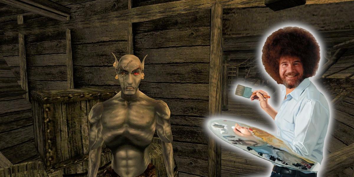 Mod Morrowind permite que os jogadores liberem seu Bob Ross interior