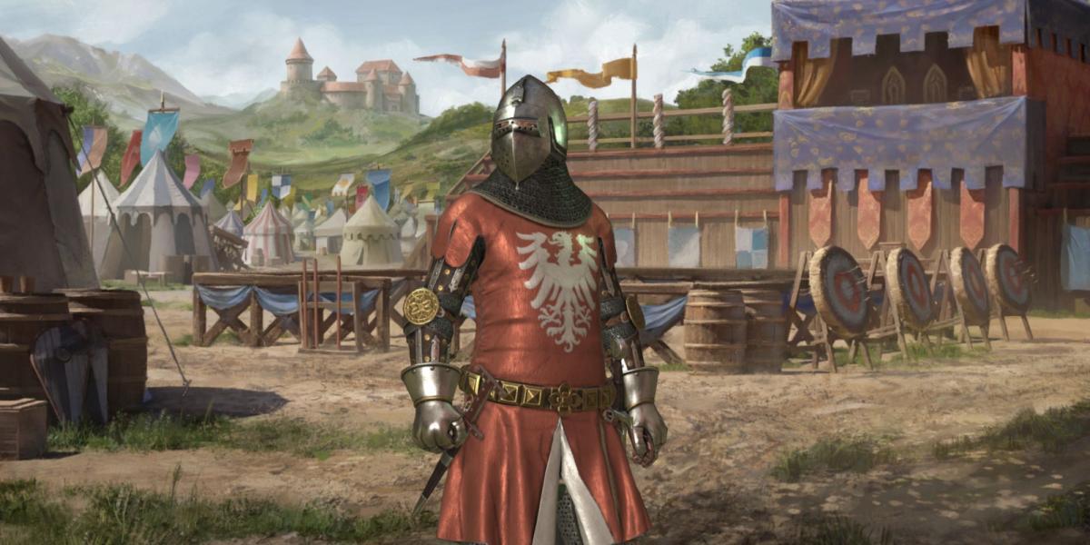 Roupa de Cavaleiro Medieval Final Crusader Kings 3