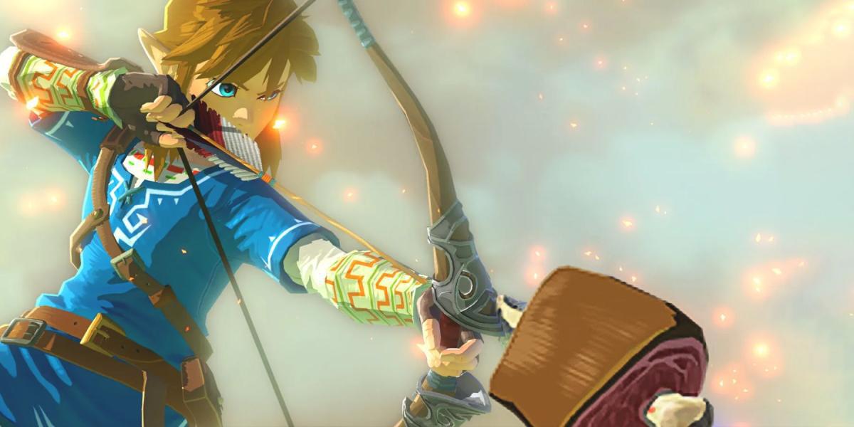 Modder cria flechas de carne em Zelda.
