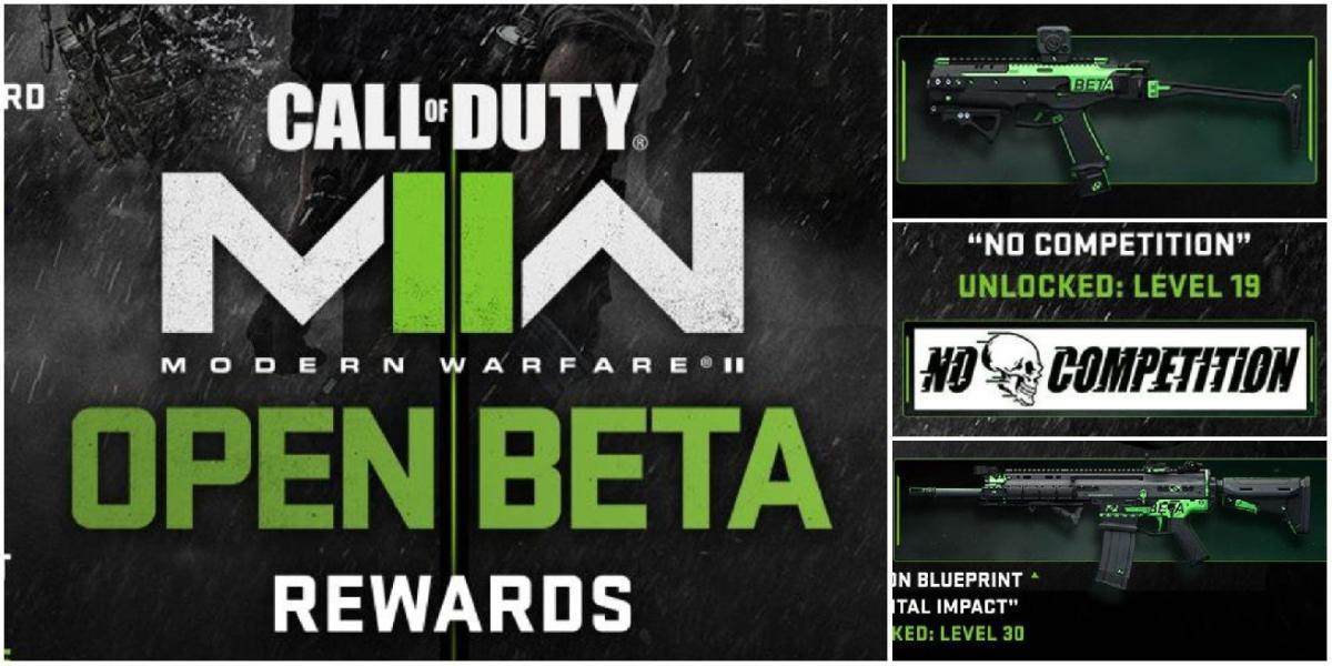 Modern Warfare 2 Beta desbloqueia e recompensas