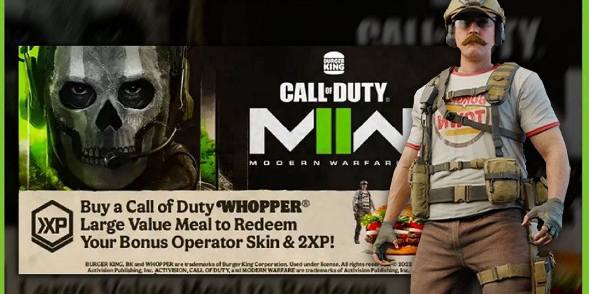 Modern Warfare 2 Burger Town Skin está sendo escalpelado