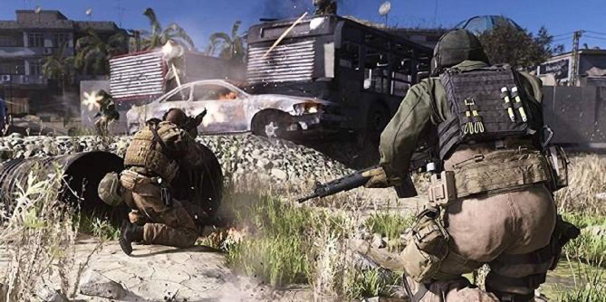 Modern Warfare Bug diminui a contagem de munição ao andar sobre armas