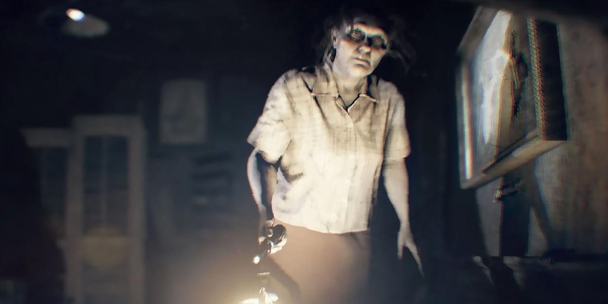 Marguerite Baker Antes da Mutação Resident Evil 7