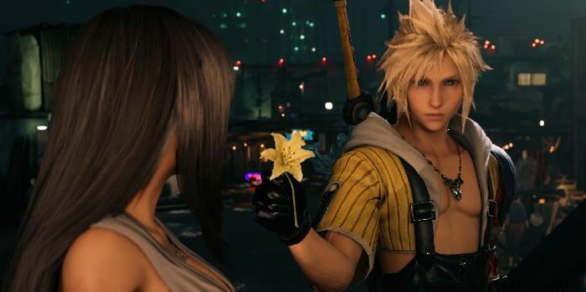 Mods de remake de Final Fantasy 7 dão uma reforma no estilo Cloud e Tifa FF10