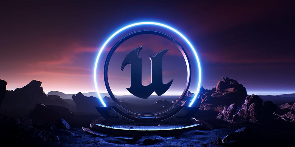 Gráfico do logotipo do Unreal Engine 5