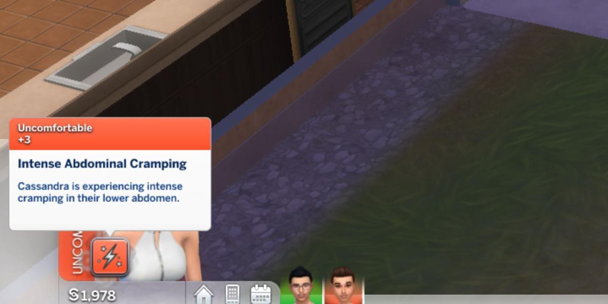 The Sims 4 Cycle Mod Negativo Moodlet