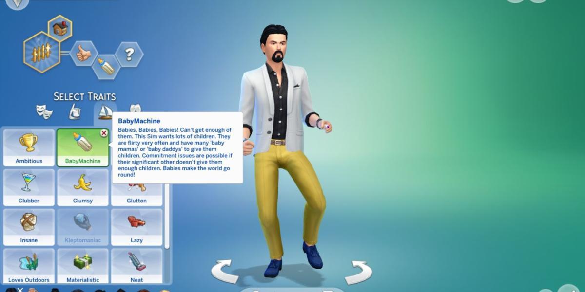 Sims 4 Criador de Bebês