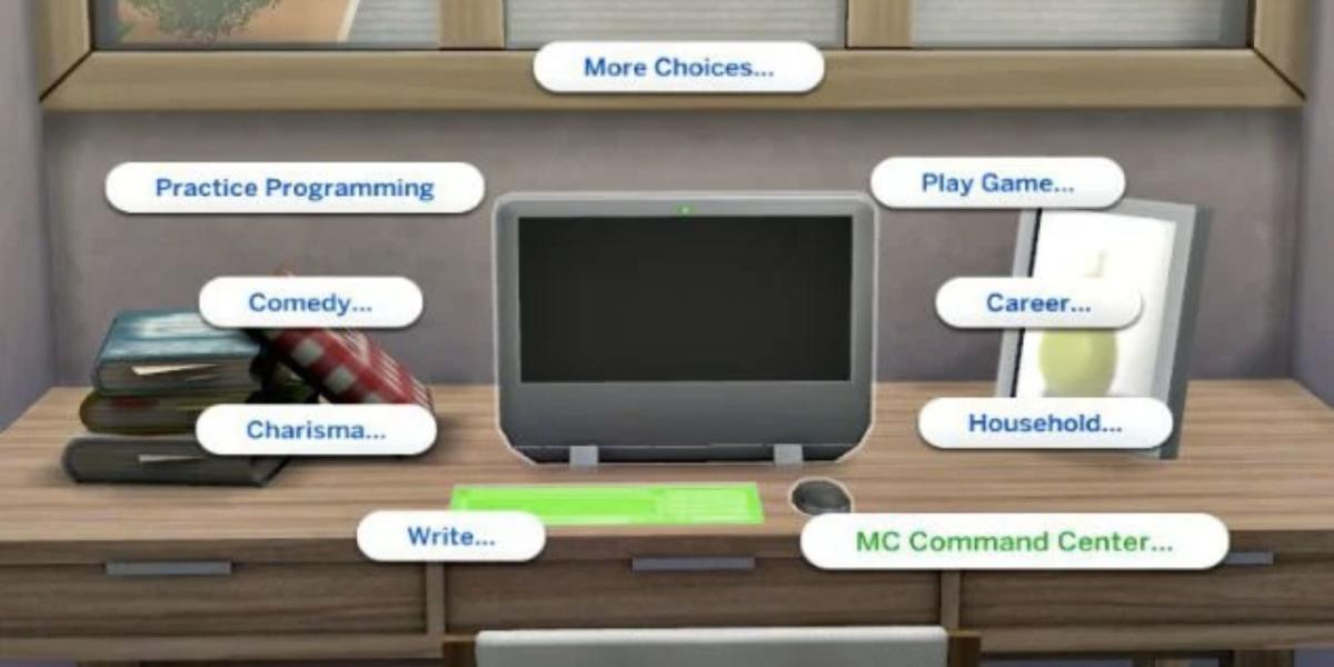 The Sims 4 MCCC Menu de Computador