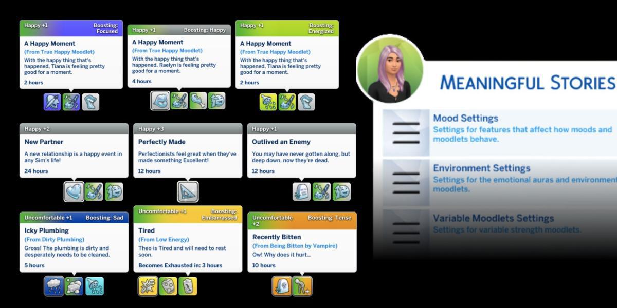 The Sims 4 Histórias Significativas
