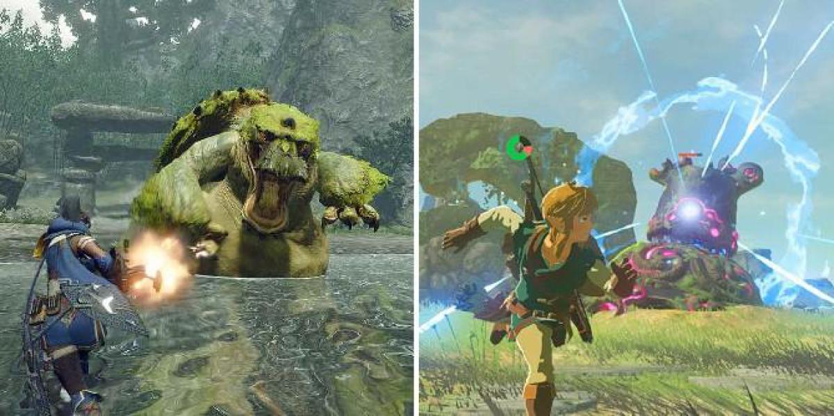 Monster Hunter deve emprestar este tipo de arma de Zelda: Breath of the Wild
