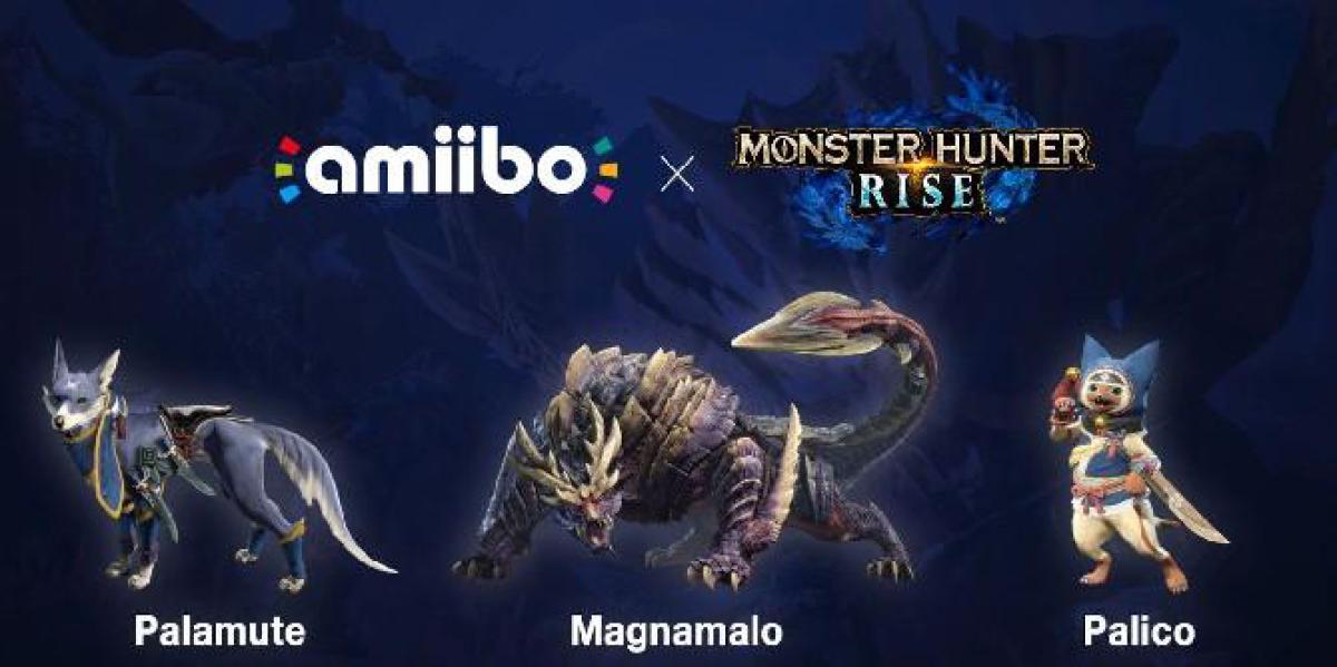 Monster Hunter Rise Amiibo será exclusivo da GameStop