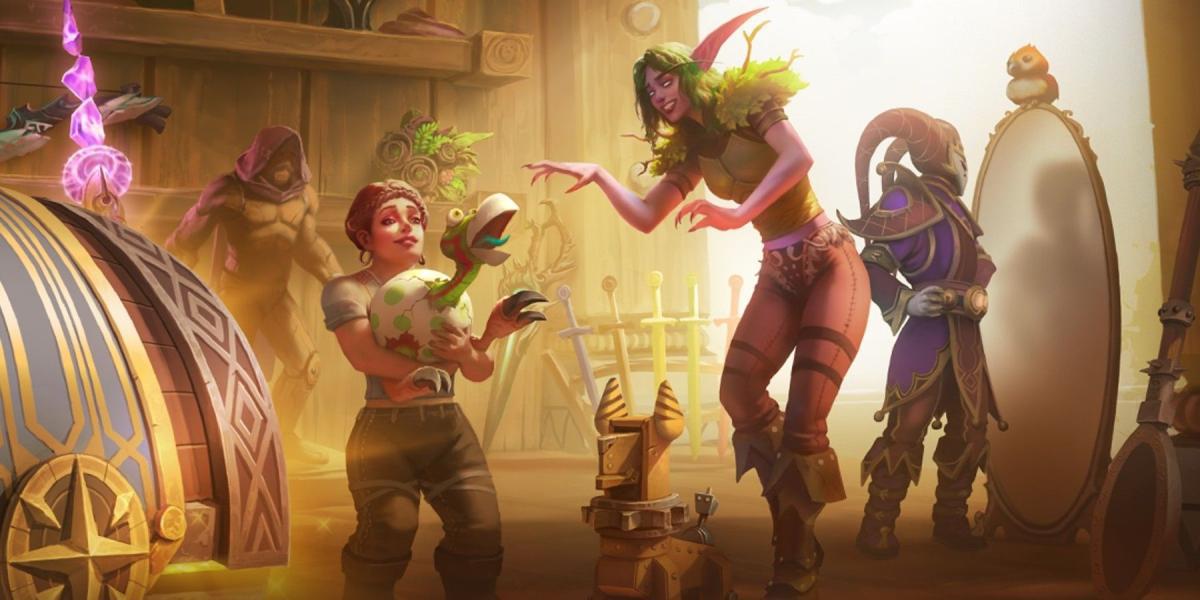 Arte oficial da feitoria de World of Warcraft