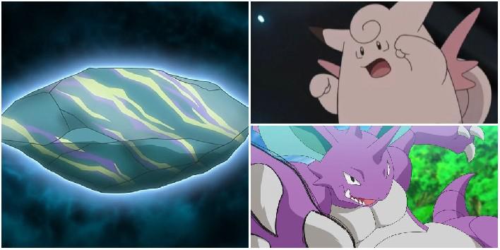 Moon Stone e todas as outras pedras evolutivas em Pokemon