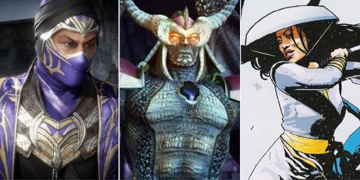Mortal Kombat: 10 personagens subutilizados com histórias de fundo impressionantes
