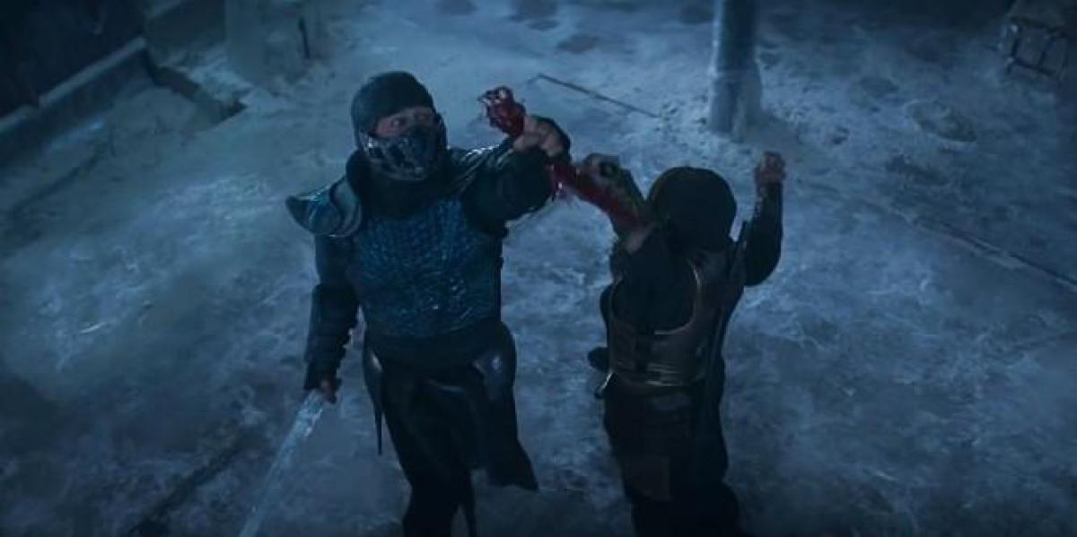 Mortal Kombat : As adagas de sangue congeladas de Sub-Zero são armas terríveis