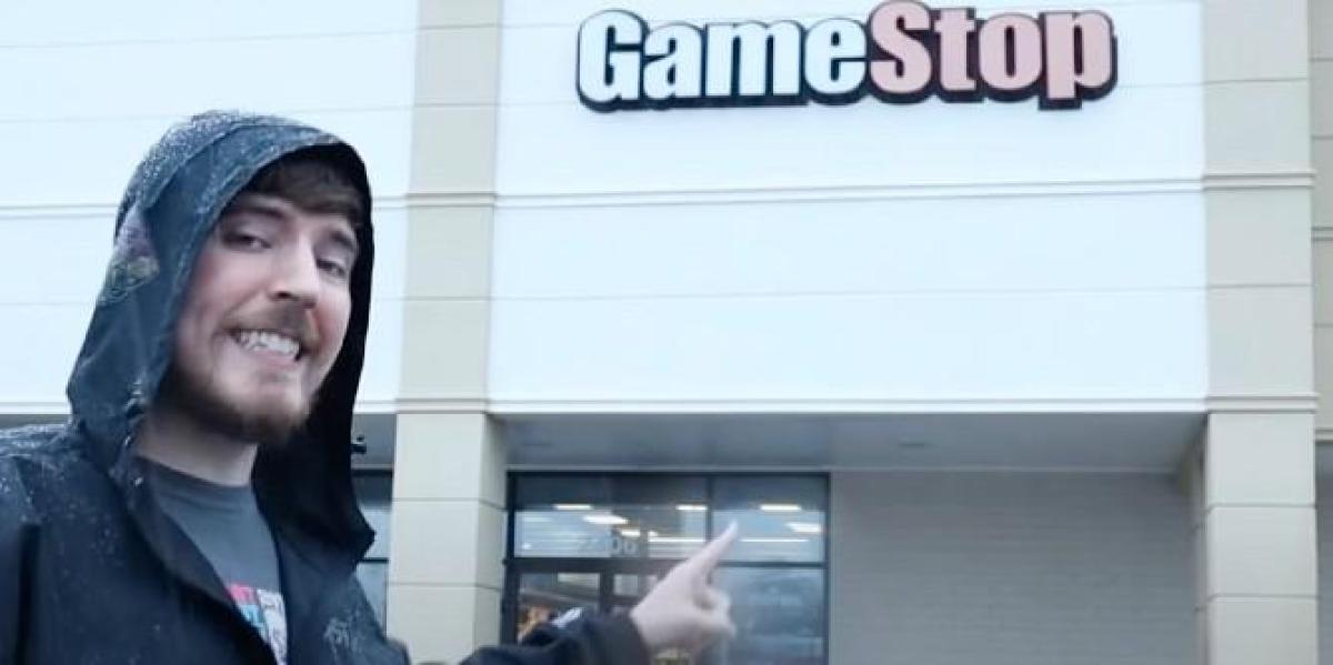 Mr Beast comprou uma loja GameStop, mas ele poderia ter feito um lucro enorme se ele tivesse comprado ações em vez disso