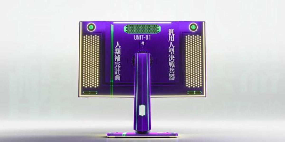 MSI Monitor Concept celebra a Unidade 01 de Neon Genesis Evangelion