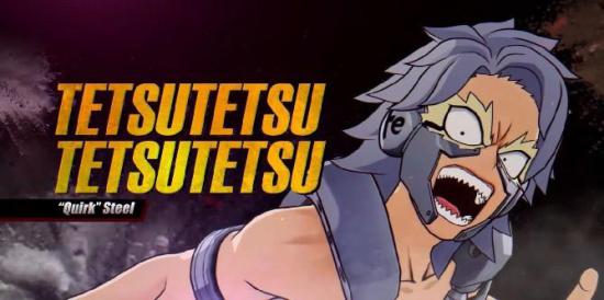 My Hero One s Justice 2 revela Tetsutetsu Real Steel como próximo personagem de DLC