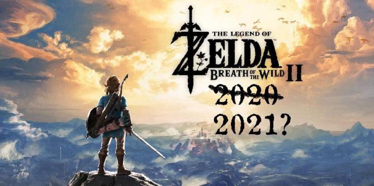 Não espere Zelda: Breath of the Wild 2 Notícias antes de 2020 terminar
