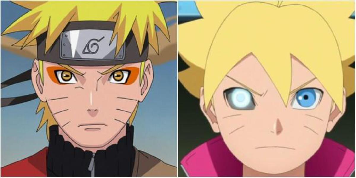 Naruto: 5 maneiras de Boruto ser como seu pai e 5 maneiras de serem diferentes