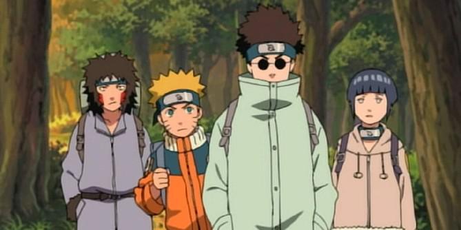 Naruto: Cada equipe que Hinata fez parte