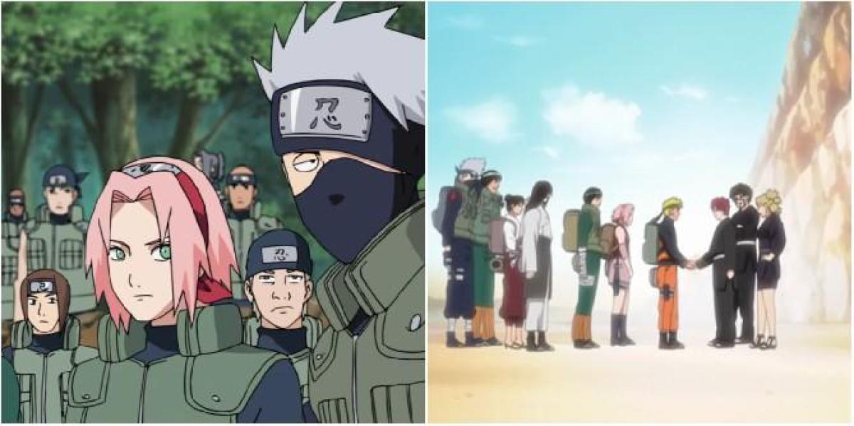 Naruto: Cada equipe que Sakura fez parte
