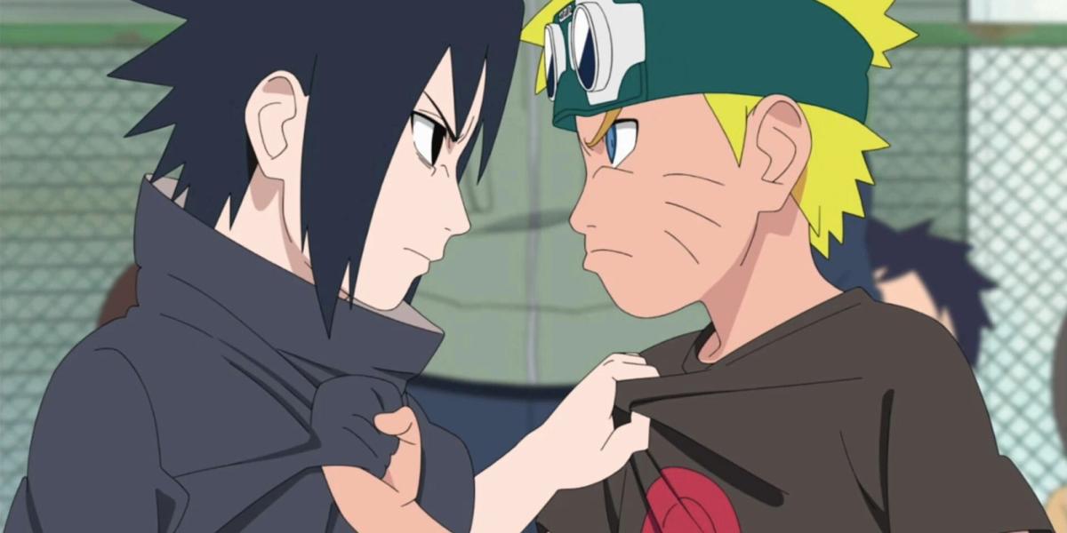 Naruto e Sasuke em Naruto
