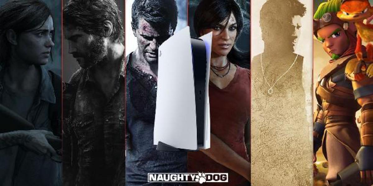 Naughty Dog confirma que todos os seus jogos de PS4 funcionarão no PS5