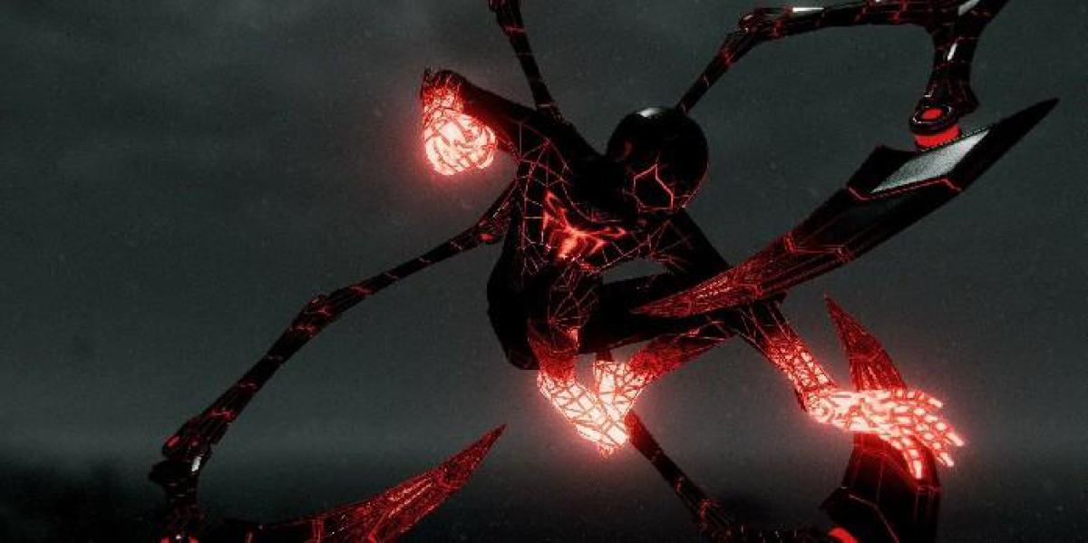 Neat Spider-Man: Miles Morales Bug mostra traje ficando completamente branco