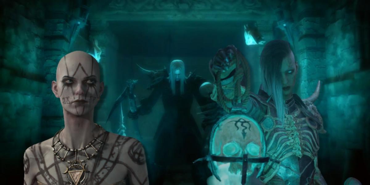 Necromancer de Diablo 4: Esqueletos poderosos no lançamento!