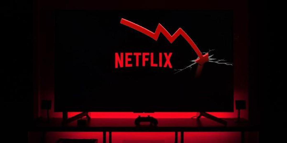 Netflix está até perdendo assinantes de longo prazo à medida que o estoque continua a cair