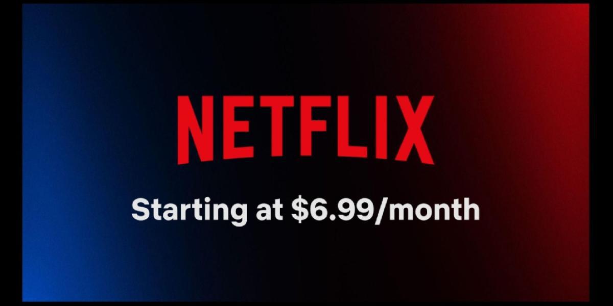 Netflix revela detalhes de seu nível básico suportado por anúncios