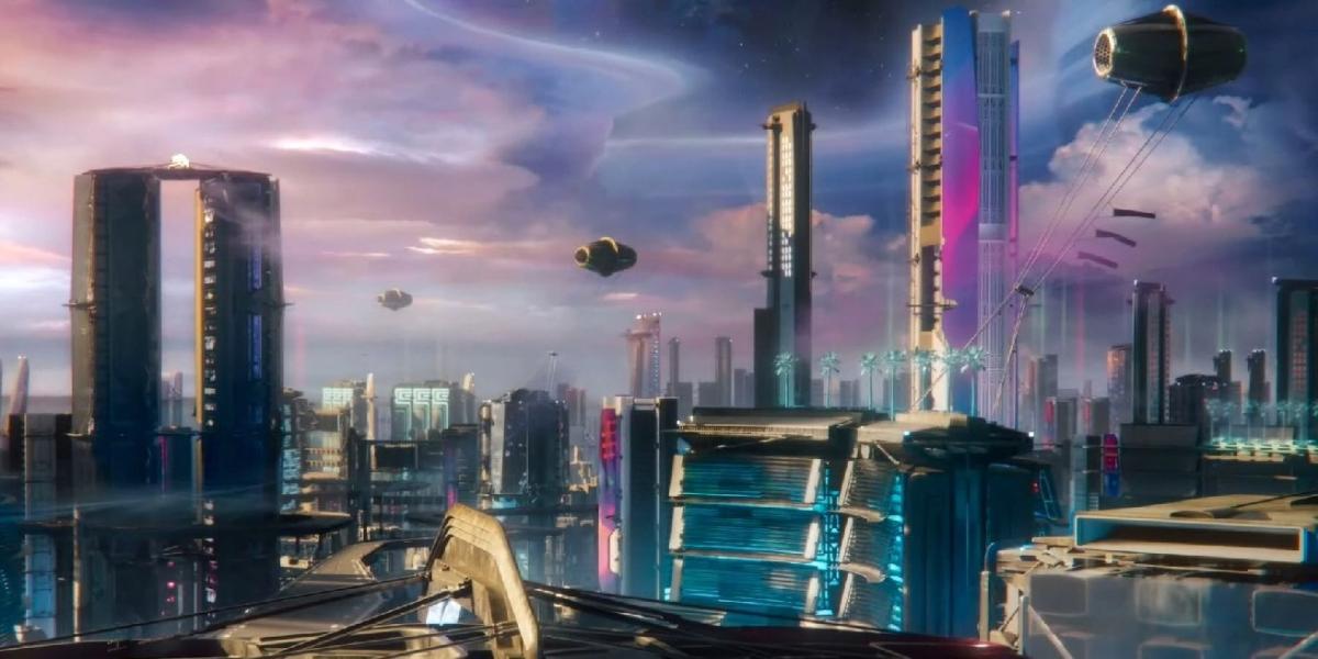 Netuno de Lightfall pode ser a versão de Destiny 2 para Night City de Cyberpunk 2077