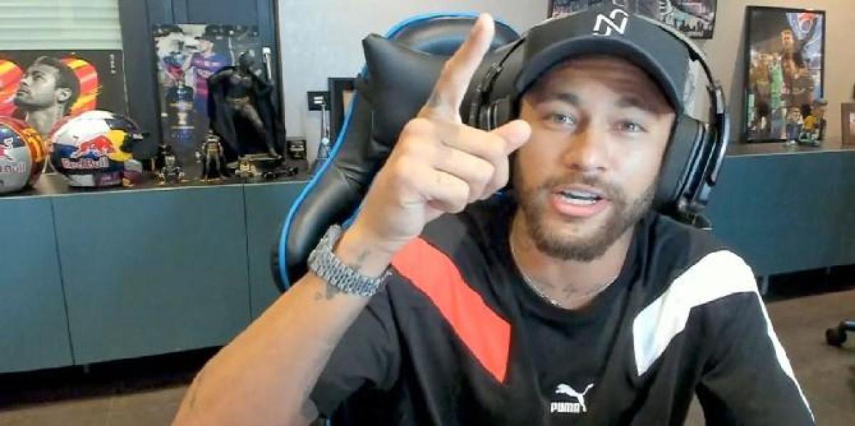 Neymar é banido do Twitch