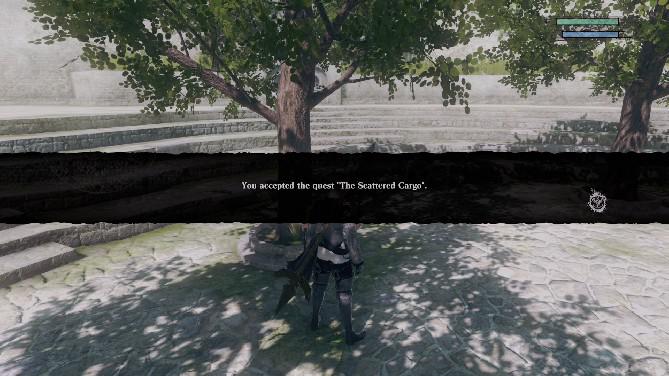 NieR Replicant: The Scattered Cargo Side Quest Passo a passo