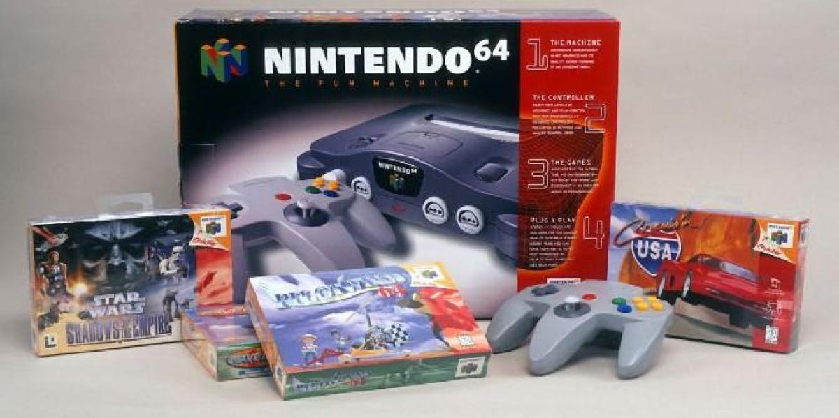 Nintendo 64 é reconstruído como um minúsculo console portátil