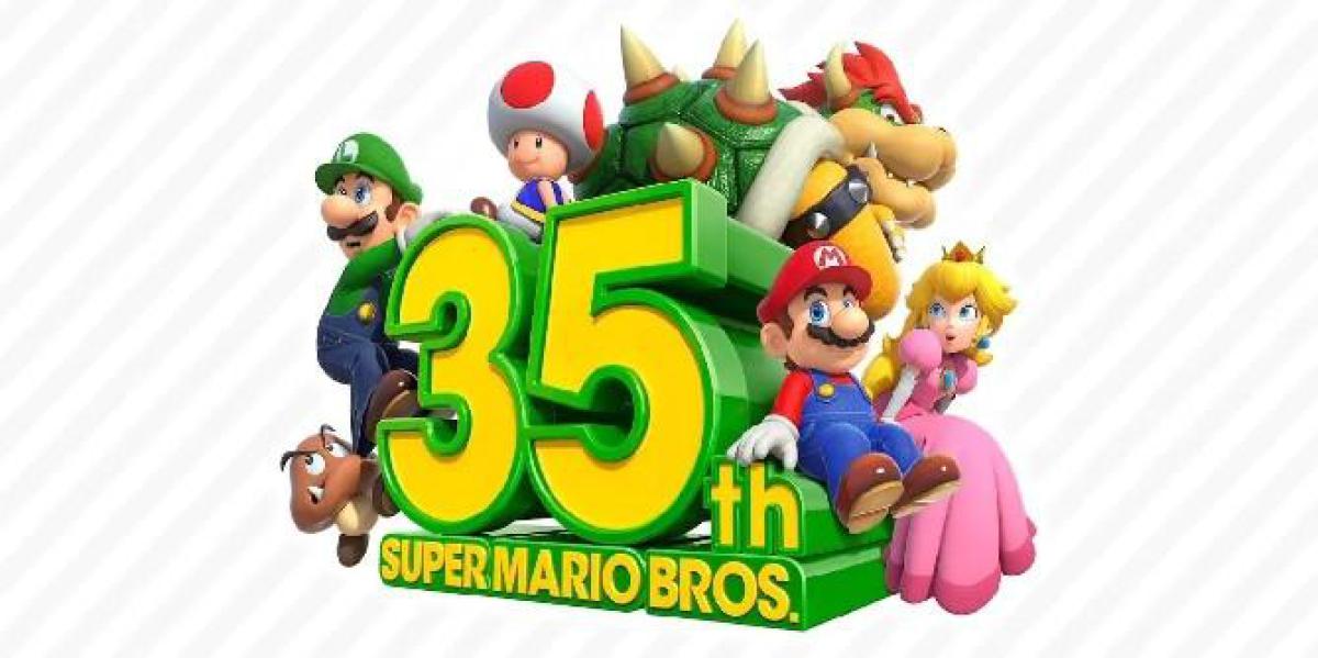Nintendo ainda está removendo produtos de aniversário de Mario da venda, apesar das objeções dos fãs