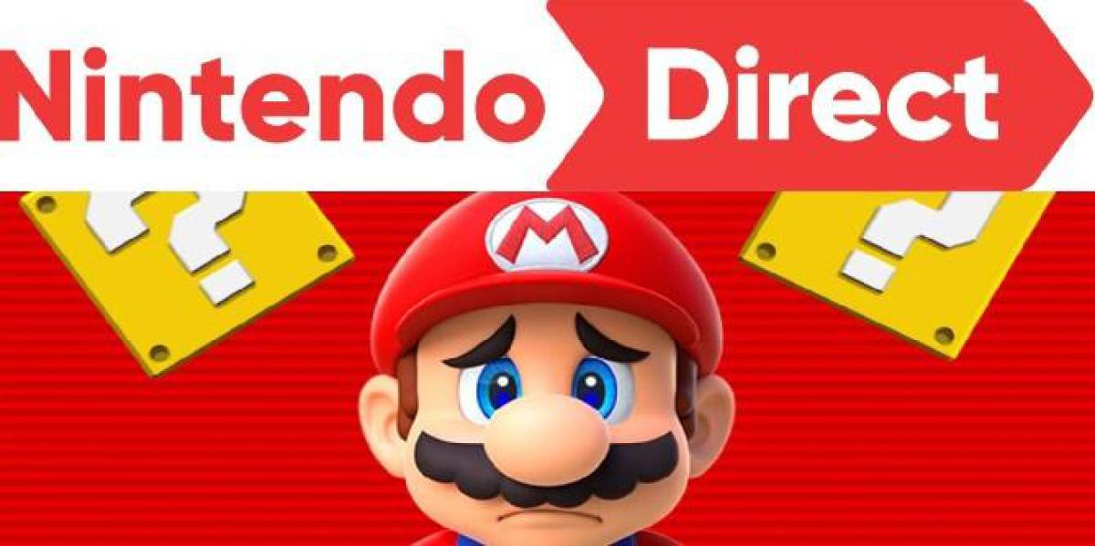 Nintendo atualmente não tem novas apresentações diretas planejadas